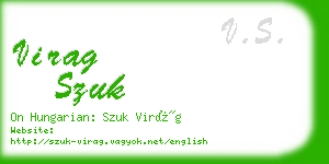 virag szuk business card